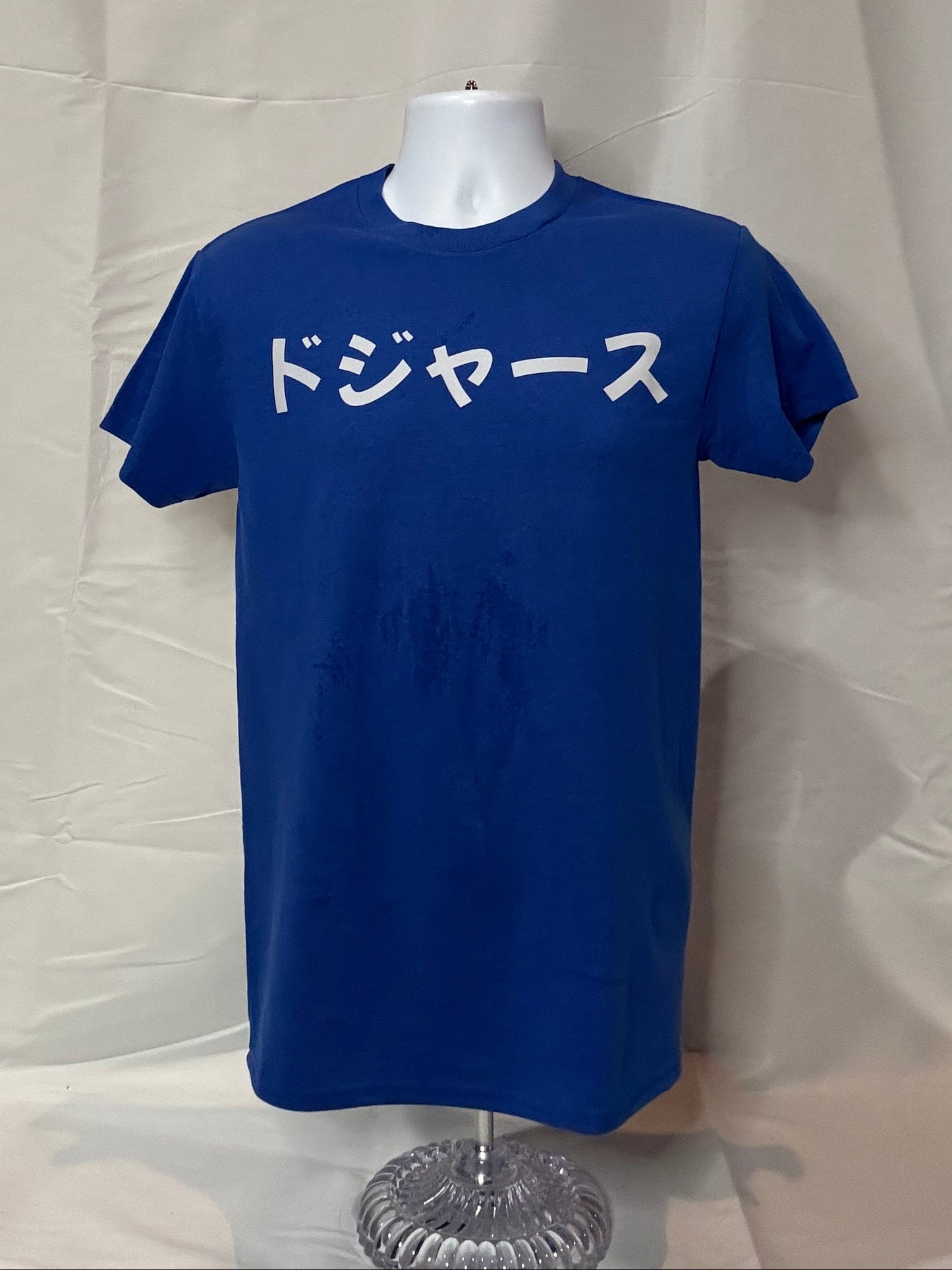 Dodgers, mens tee, Royal Blue, Japanese