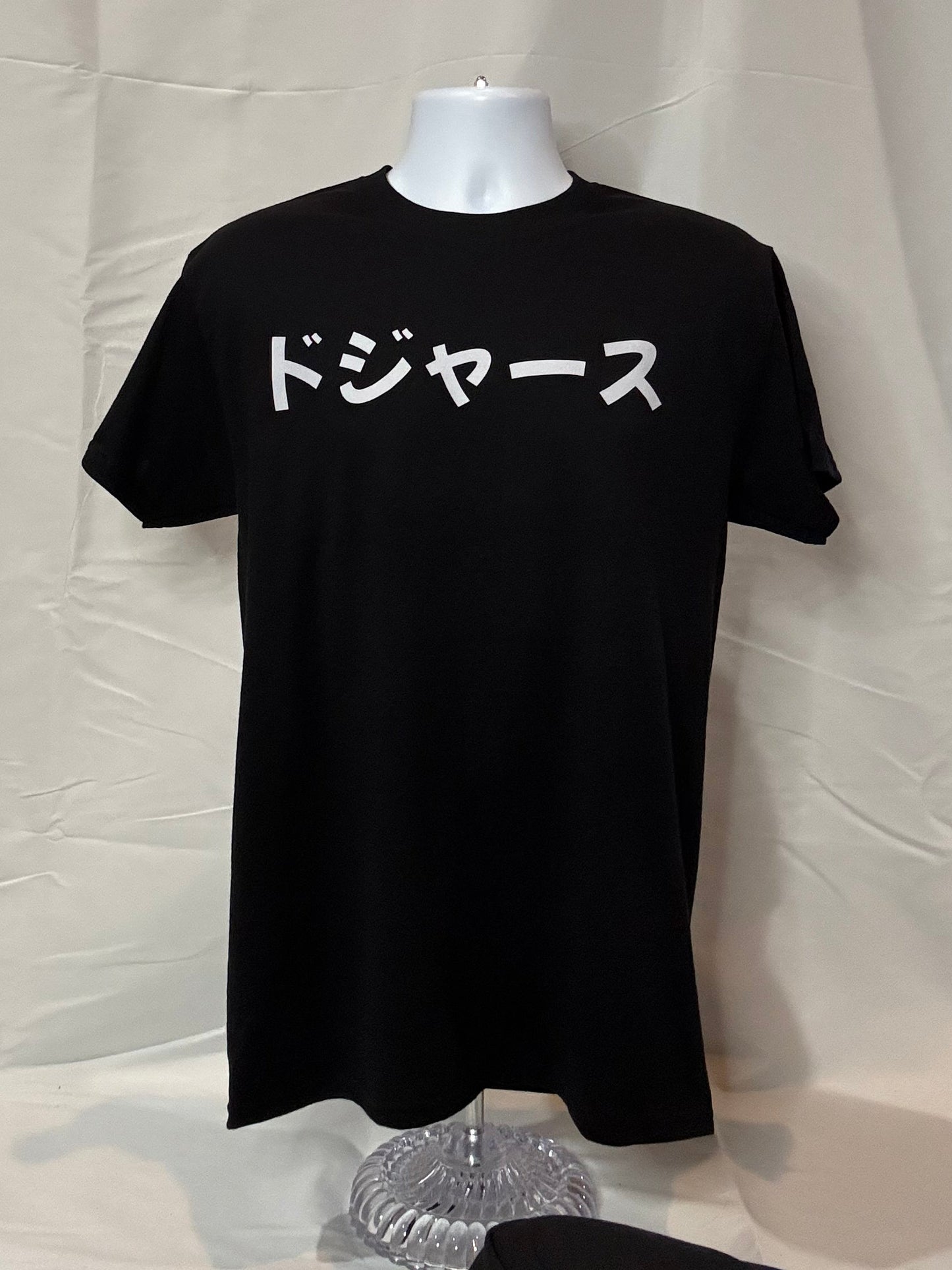 Dodgers, mens tee, Black, Japanese