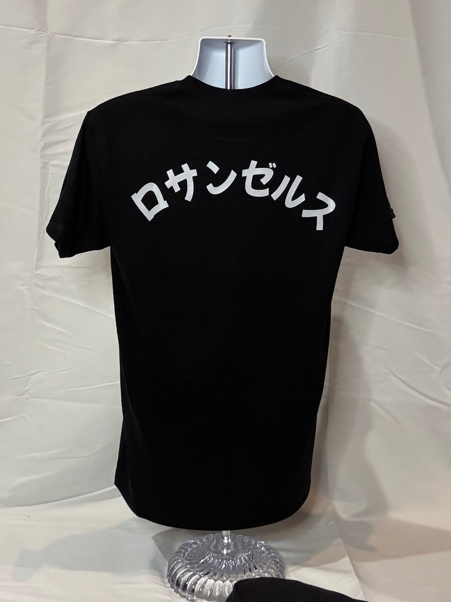 Dodgers, mens tee, Black, Japanese