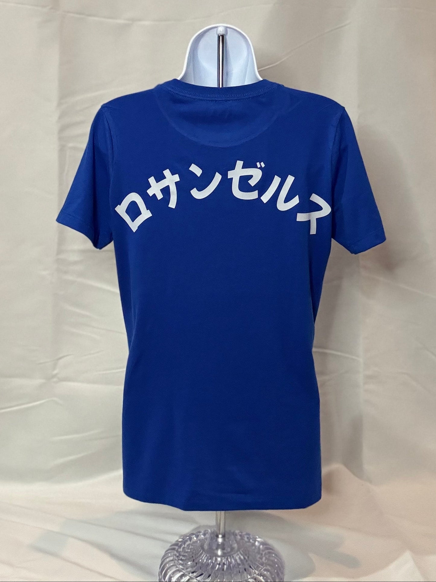 Dodgers, Royal Blue, womens tee, Japanese